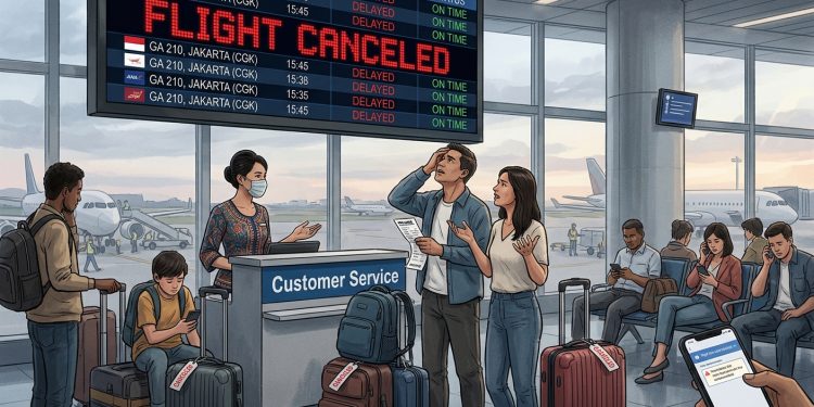 GM Bandara Dhoho Kediri Sampaikan Penjelasan Resmi Terkait Pembatalan Penerbangan Super Air Jet