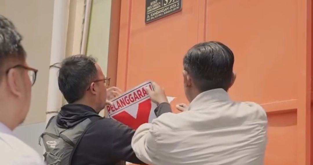 Membahayakan dan Tak Berizin, Pemkot Surabaya Hentikan Pembangunan Rumah Kos 6 Lantai di Kandangan
