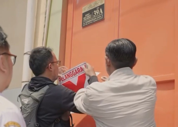 Membahayakan dan Tak Berizin, Pemkot Surabaya Hentikan Pembangunan Rumah Kos 6 Lantai di Kandangan